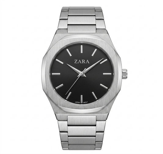 Zara Octagonal — Sport Luxury Stainless Steel Watch