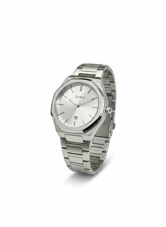 ZARA Silver Stainless Steel Watch