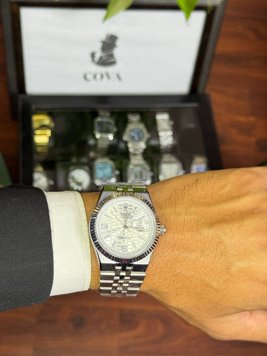 Rolex Land-Dweller Oyster Steel White Dial 40mm