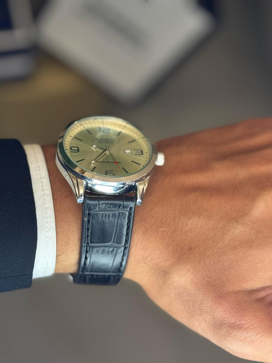 Casio Lather Black