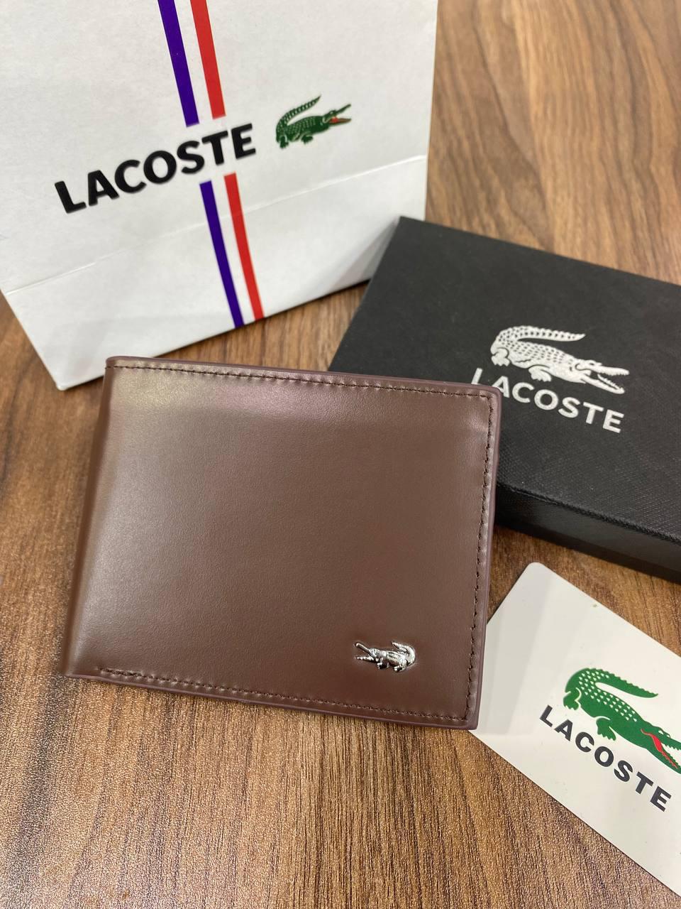 Lacoste Leather Wallet