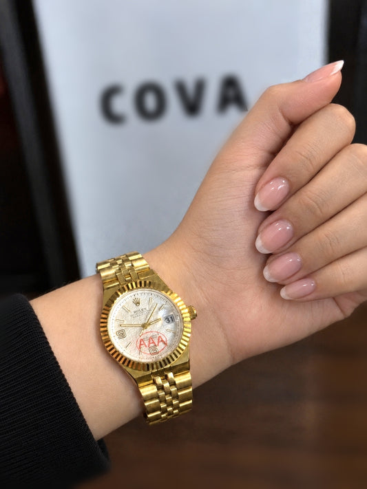 Rolex Land-Dweller Open Case — Women’s Oyster Perpetual Style Watch